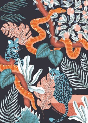 Jungle Cats door Frida Clerhage