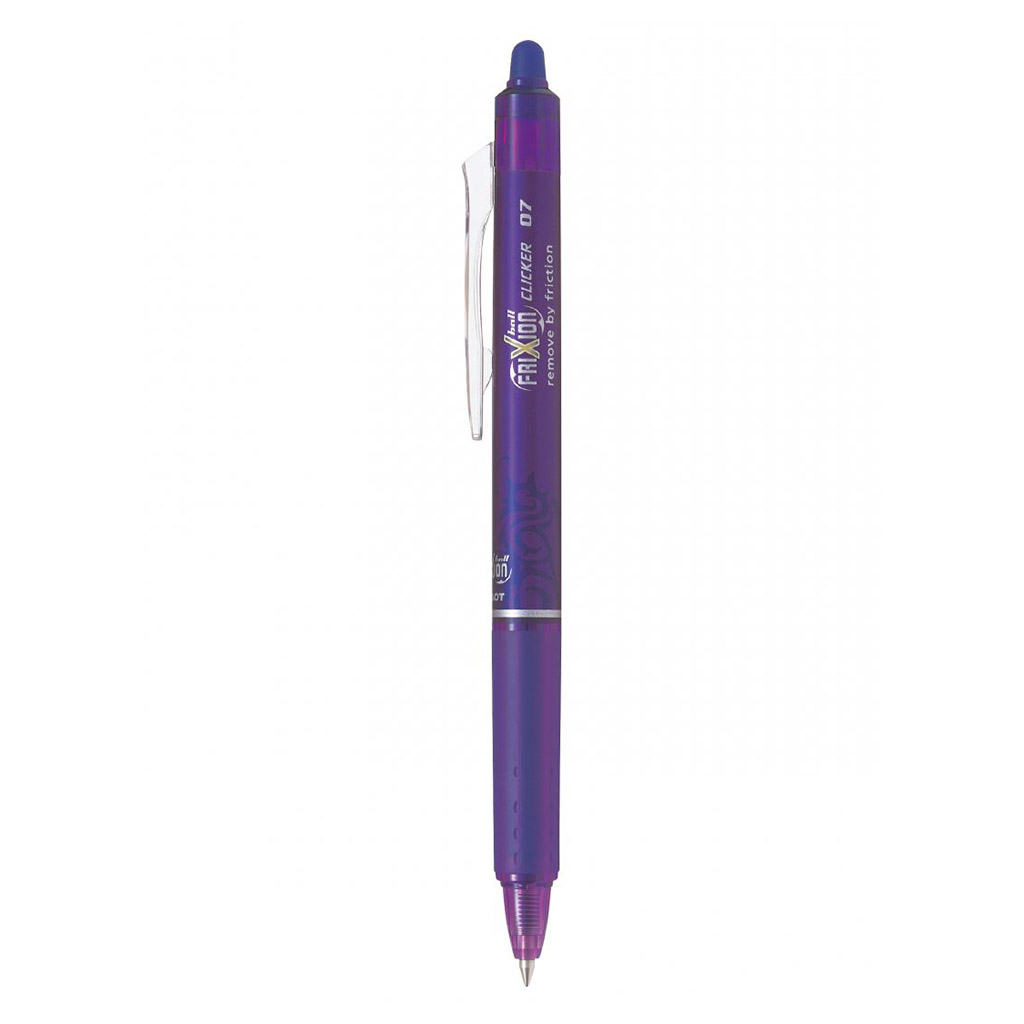 Pilot Frixion Clicker 0,7mm Paarse