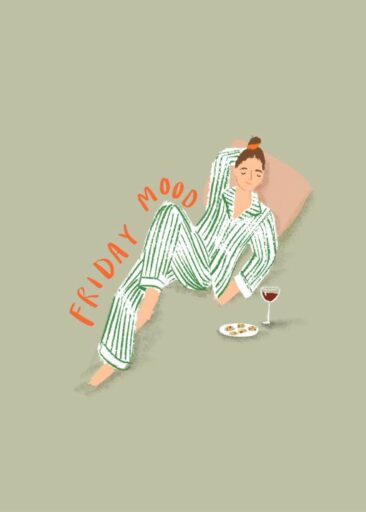 Friday Mood door Martha Ratcliff