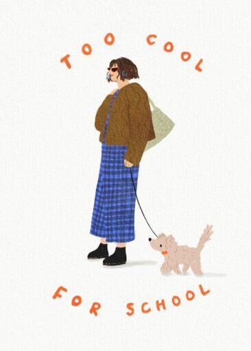 Too Cool for School door Martha Ratcliff