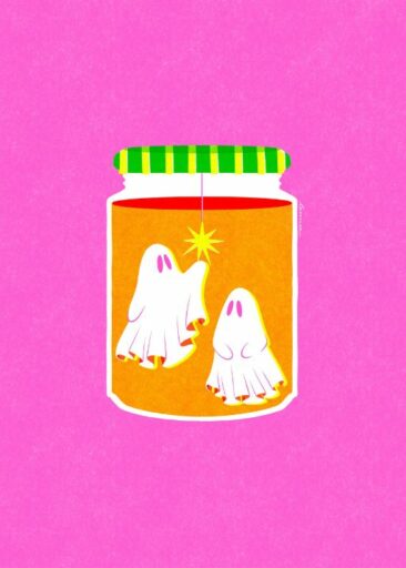 Ghost front cover door Laurie-Anne Poquet