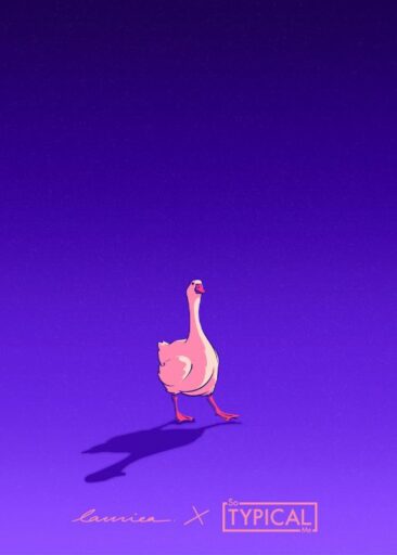 Goose back cover door Laurie-Anne Poquet